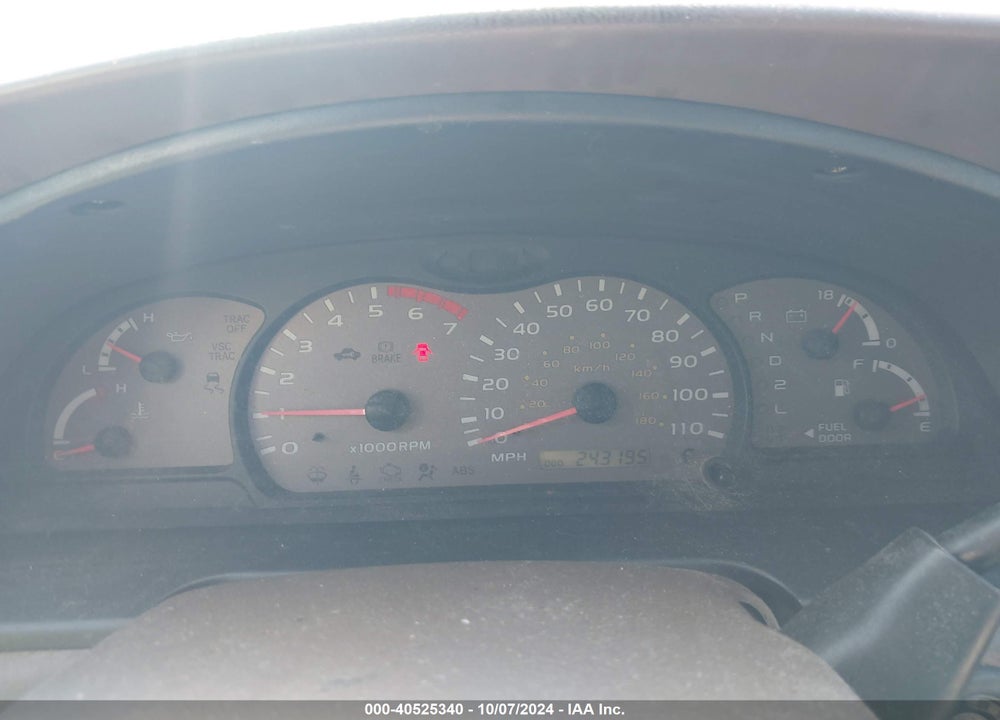 2004 TOYOTA SEQUOIA LIMITED V8 VIN: 5TDZT38A14S234115