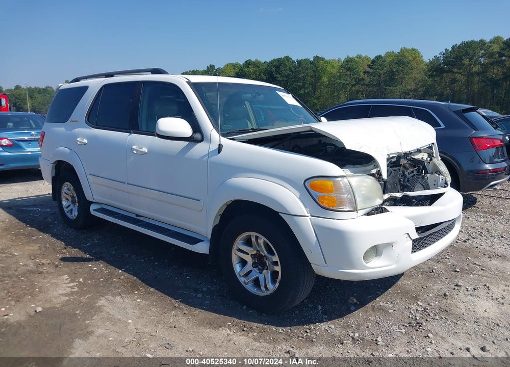 2004 TOYOTA SEQUOIA LIMITED V8 VIN: 5TDZT38A14S234115