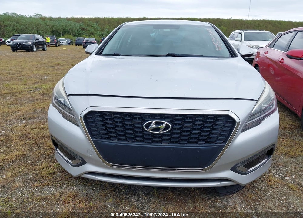 2016 HYUNDAI SONATA HYBRID SE VIN: KMHE24L18GA016202