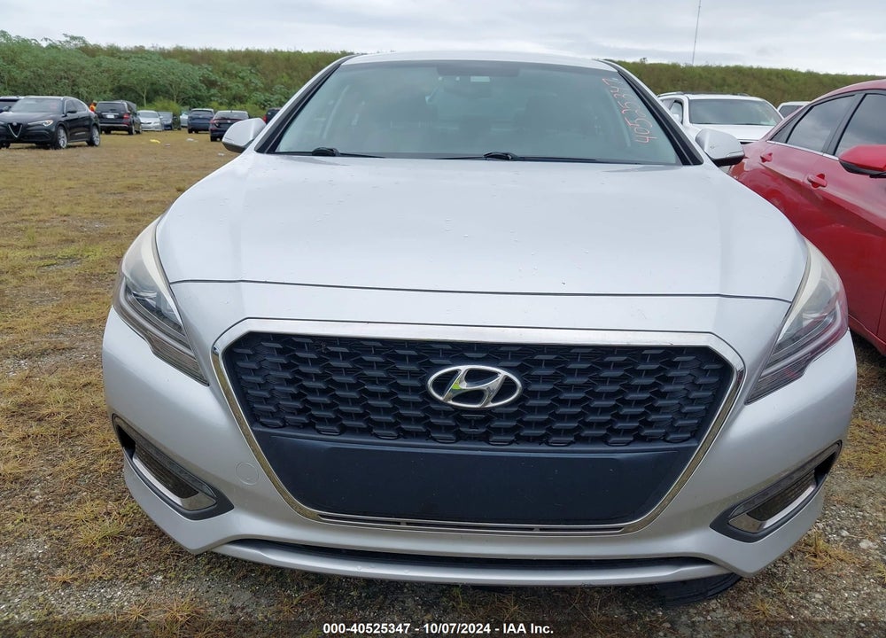 2016 HYUNDAI SONATA HYBRID SE VIN: KMHE24L18GA016202