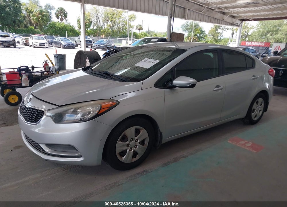 2015 KIA FORTE LX VIN: KNAFK4A64F5368253