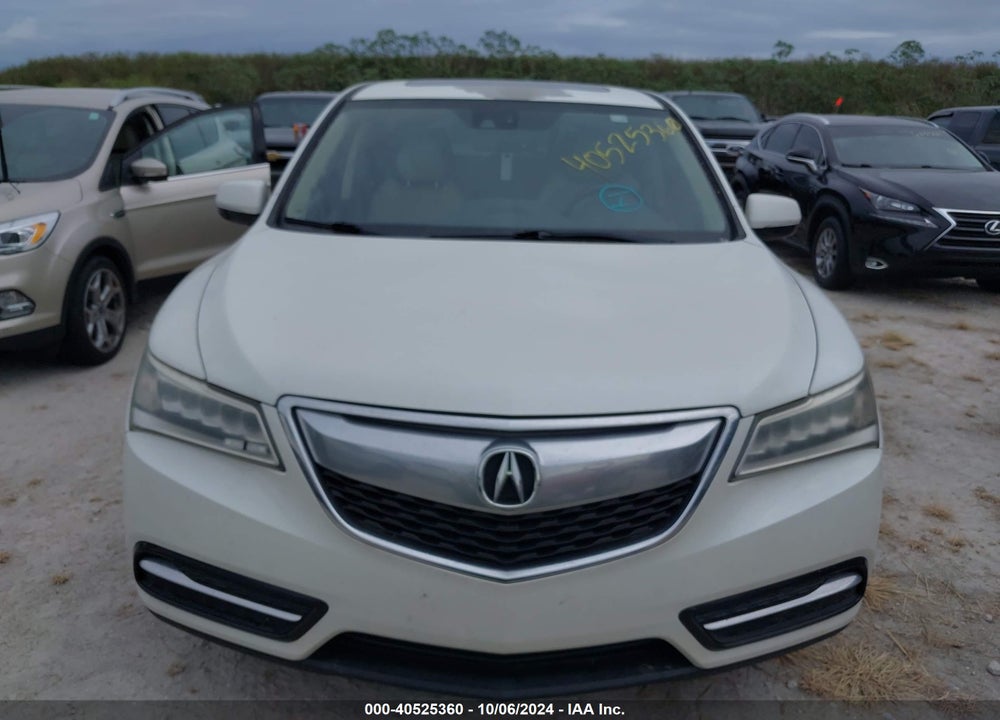 2015 ACURA MDX TECHNOLOGY PACKAGE VIN: 5FRYD3H47FB009755