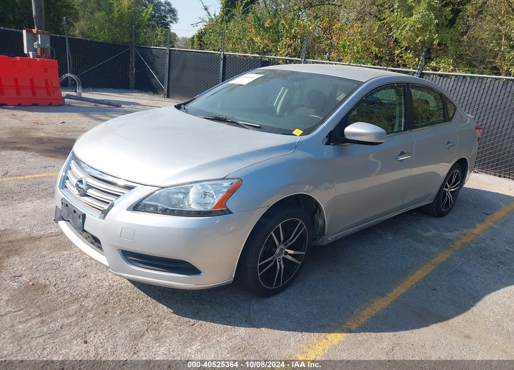 2014 NISSAN SENTRA SV VIN: 3N1AB7AP2EY250052