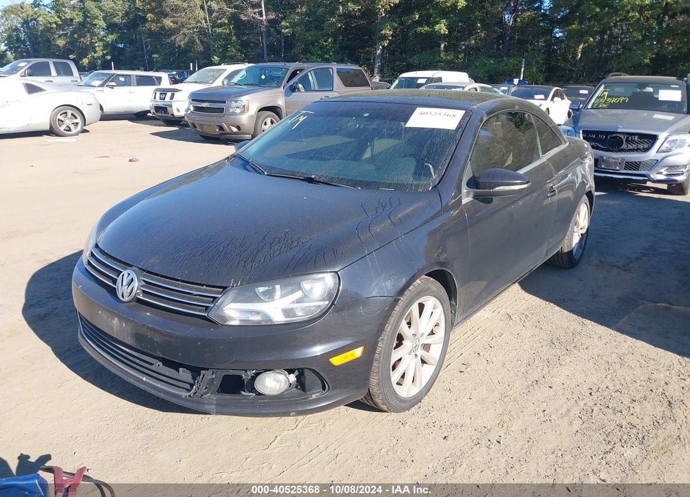 2013 VOLKSWAGEN EOS KOMFORT VIN: WVWBW8AH1DV004562