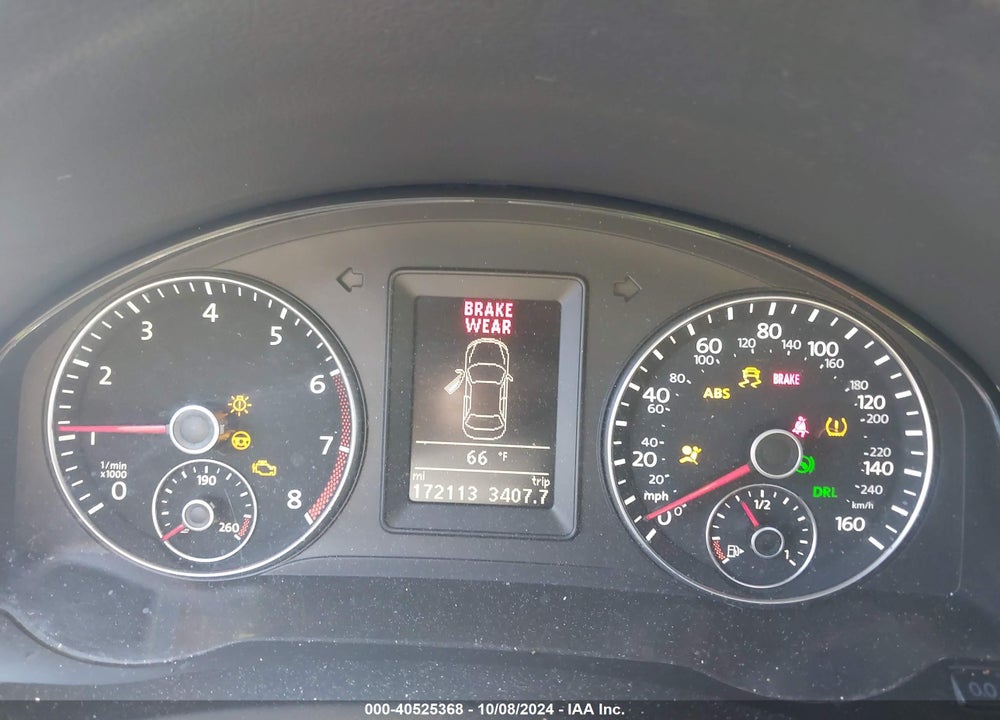 2013 VOLKSWAGEN EOS KOMFORT VIN: WVWBW8AH1DV004562