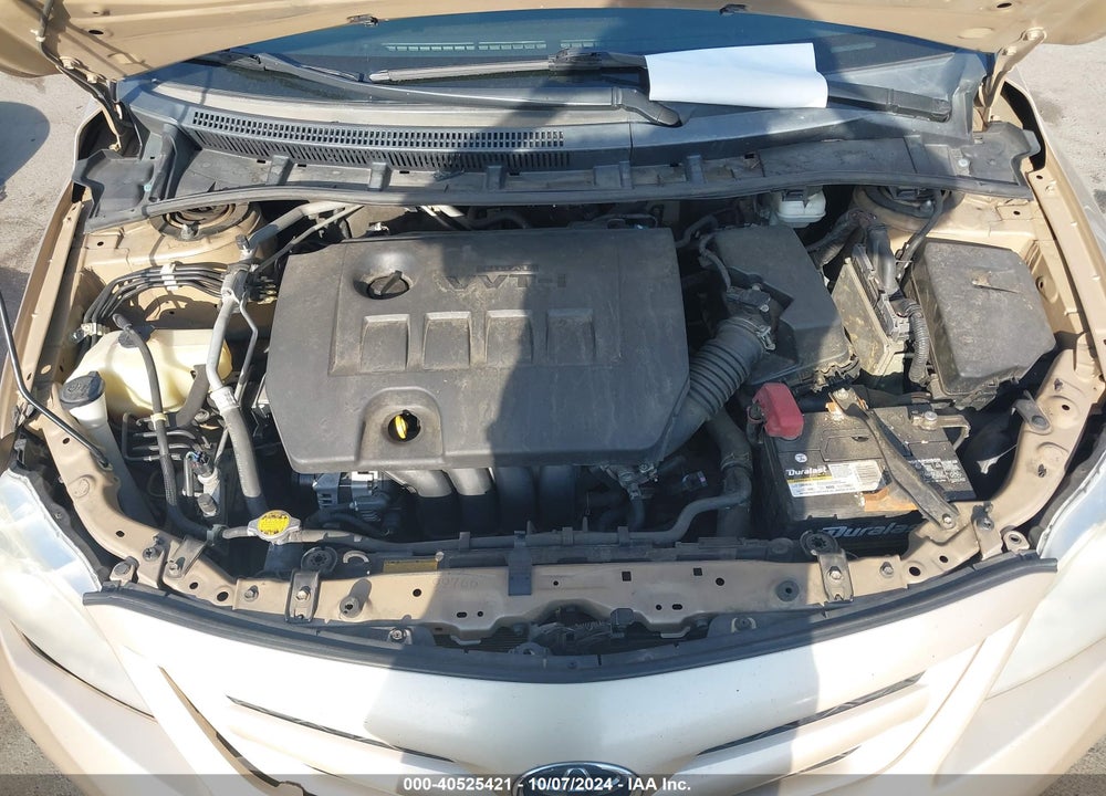 2012 TOYOTA COROLLA LE VIN: 2T1BU4EE3CC810144