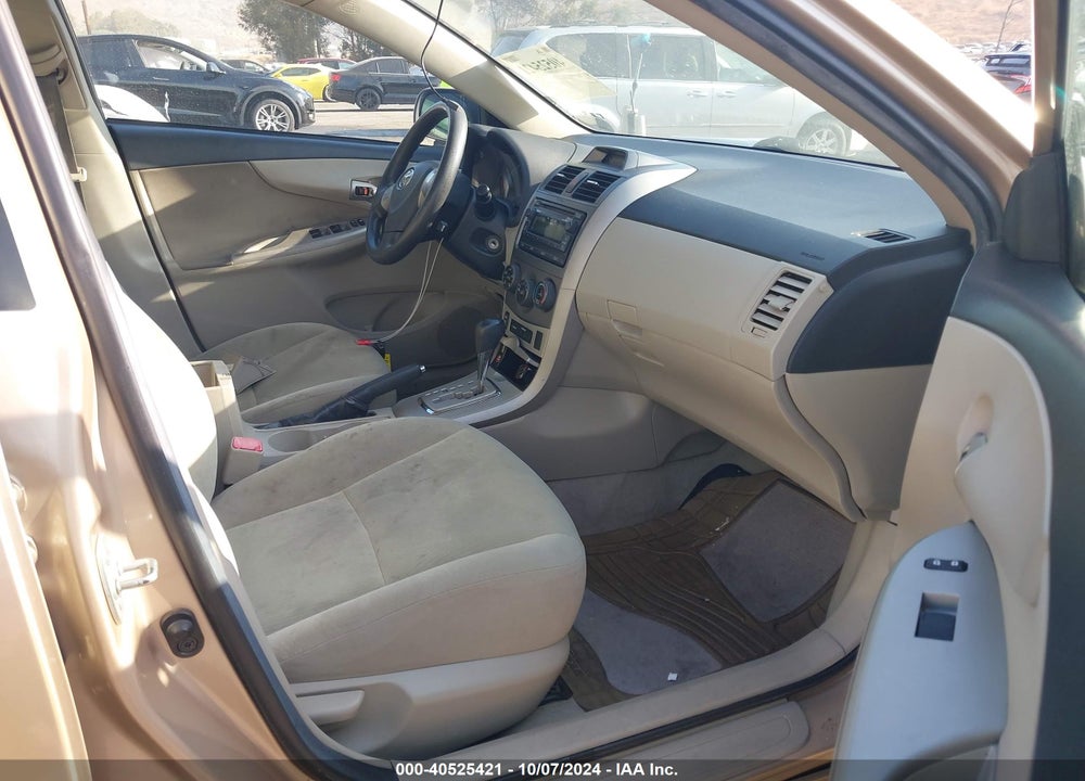2012 TOYOTA COROLLA LE VIN: 2T1BU4EE3CC810144