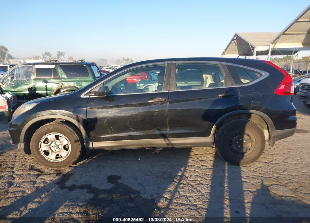2015 HONDA CR-V LX VIN: 3CZRM3H38FG715019
