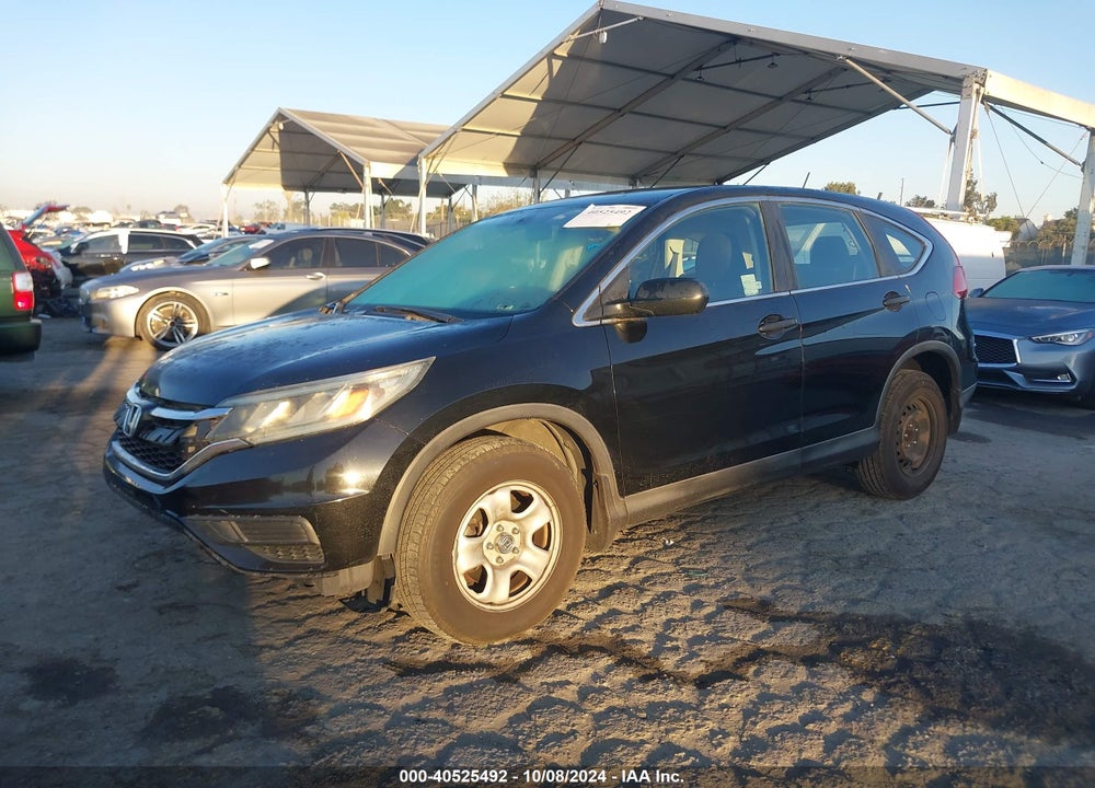 2015 HONDA CR-V LX VIN: 3CZRM3H38FG715019