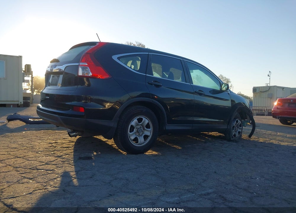 2015 HONDA CR-V LX VIN: 3CZRM3H38FG715019