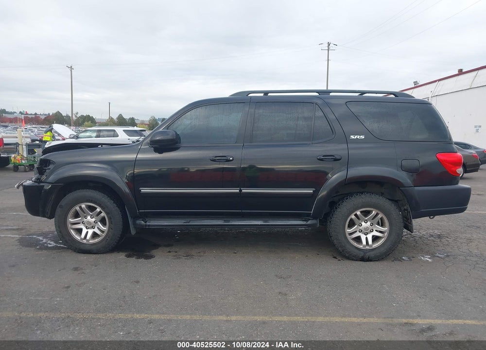 2005 TOYOTA SEQUOIA SR5 V8 VIN: 5TDBT44A75S241407