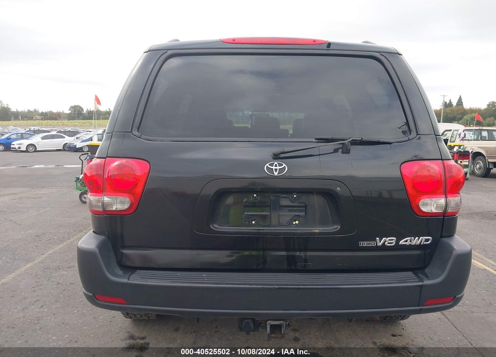 2005 TOYOTA SEQUOIA SR5 V8 VIN: 5TDBT44A75S241407