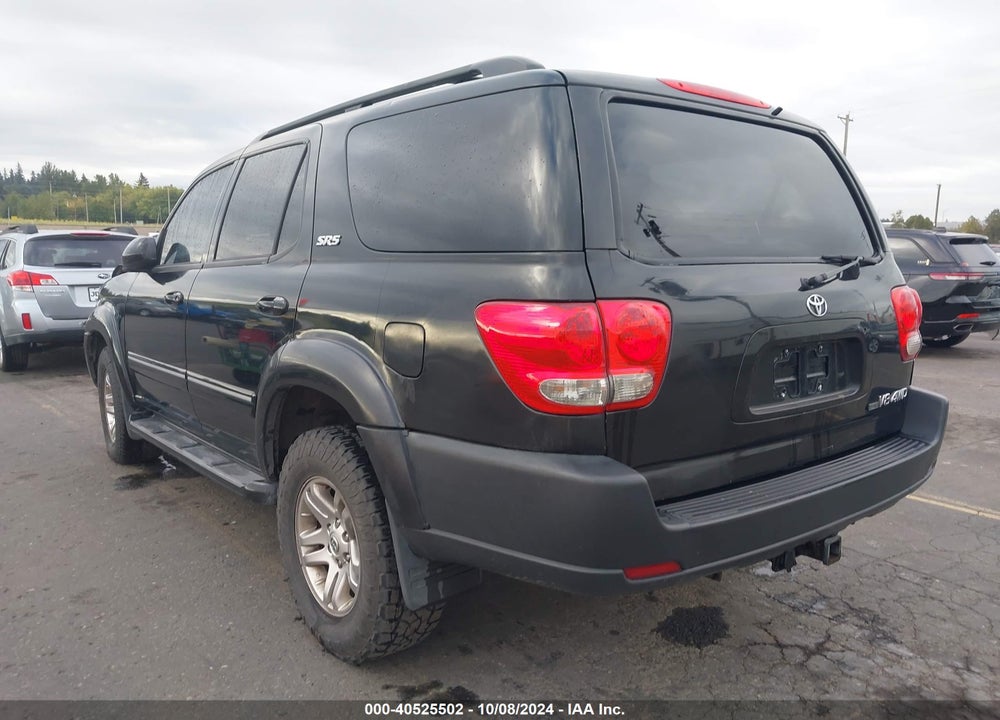 2005 TOYOTA SEQUOIA SR5 V8 VIN: 5TDBT44A75S241407