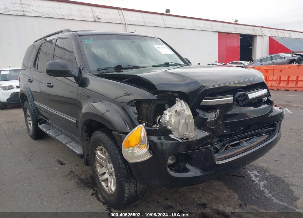 2005 TOYOTA SEQUOIA SR5 V8 VIN: 5TDBT44A75S241407
