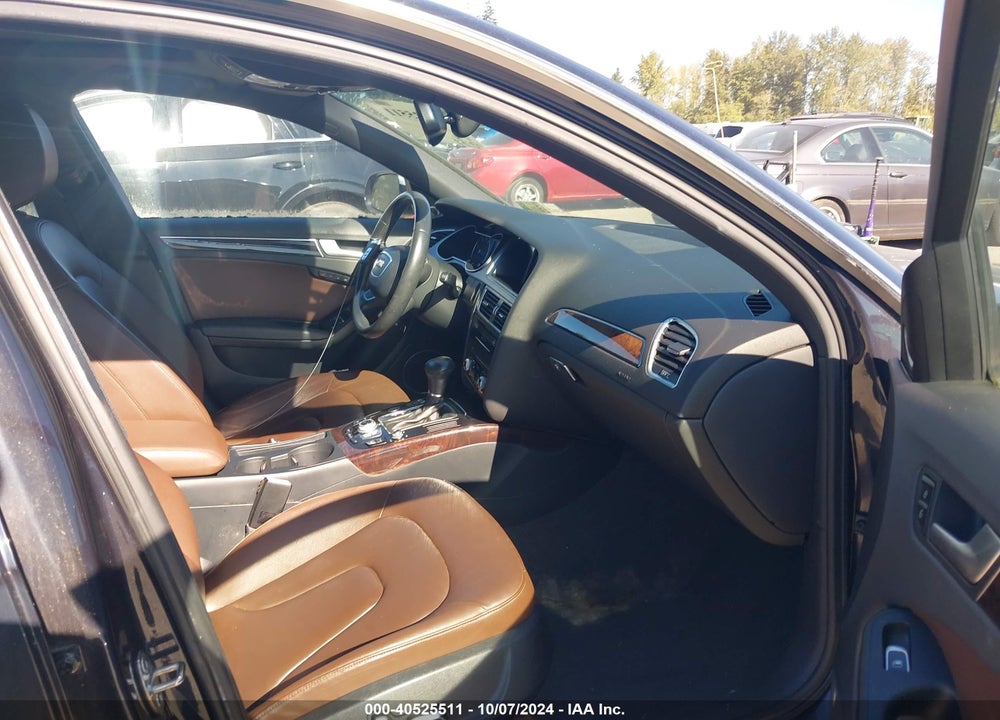 2013 AUDI A4 2.0T PREMIUM VIN: WAUEFAFL5DN047851