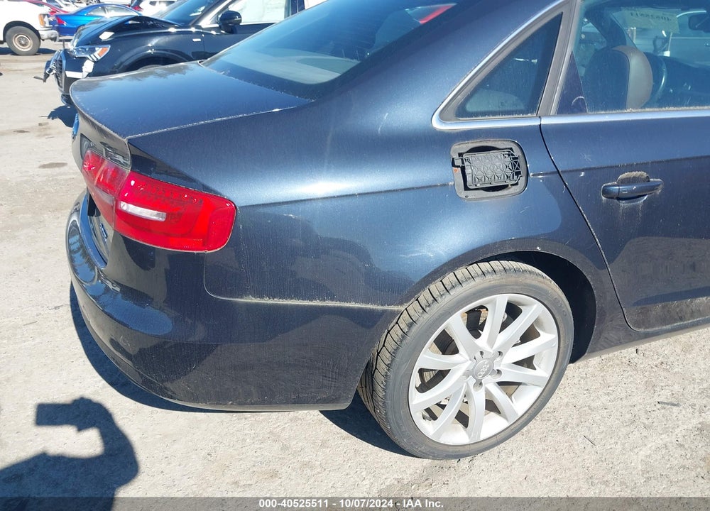 2013 AUDI A4 2.0T PREMIUM VIN: WAUEFAFL5DN047851