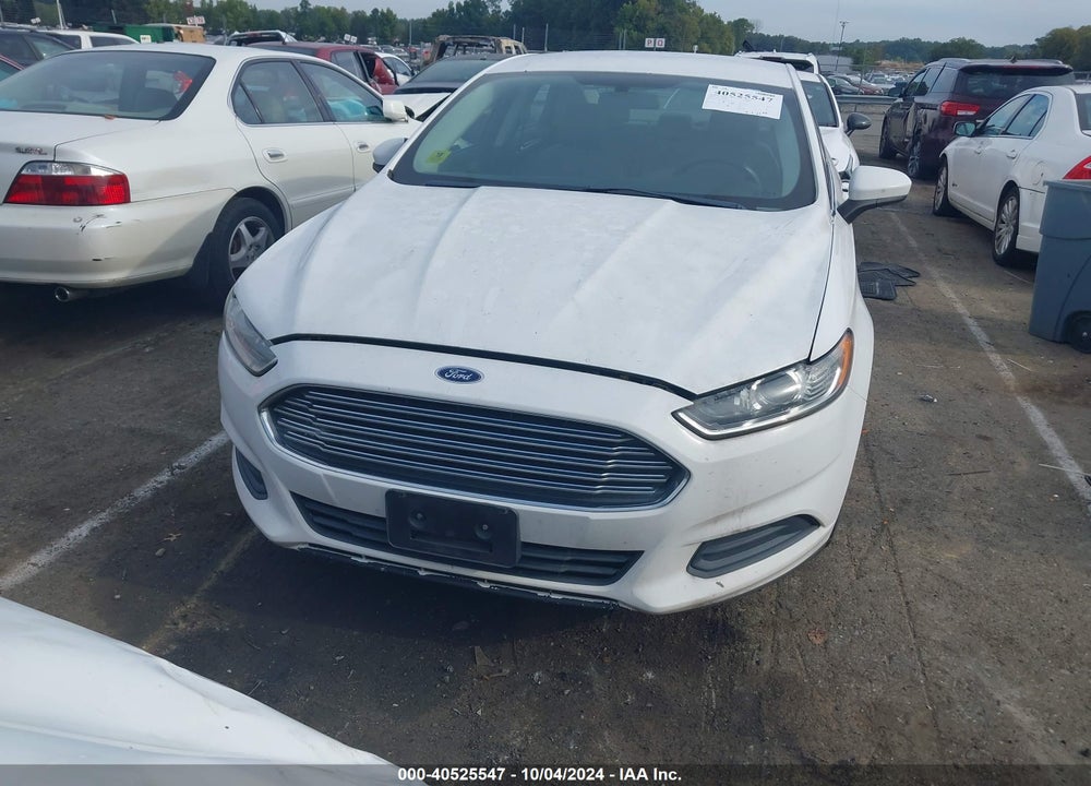 2016 FORD FUSION S VIN: 3FA6P0G76GR285862