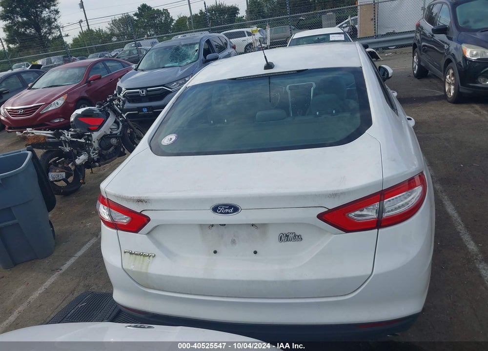 2016 FORD FUSION S VIN: 3FA6P0G76GR285862