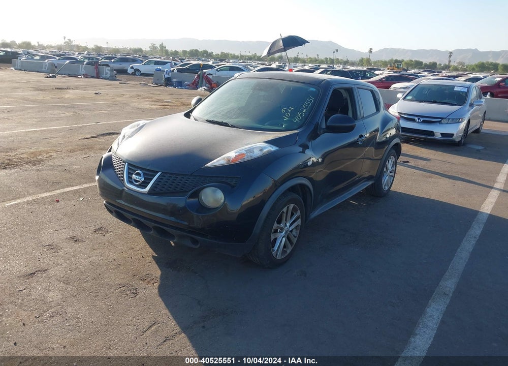 2011 NISSAN JUKE SV VIN: JN8AF5MR9BT021234
