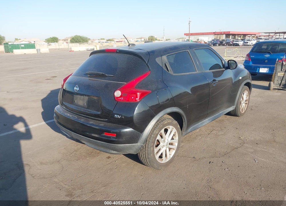 2011 NISSAN JUKE SV VIN: JN8AF5MR9BT021234