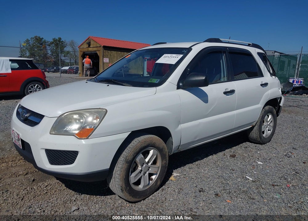 2009 KIA SPORTAGE LX V6 VIN: KNDJE723697592840