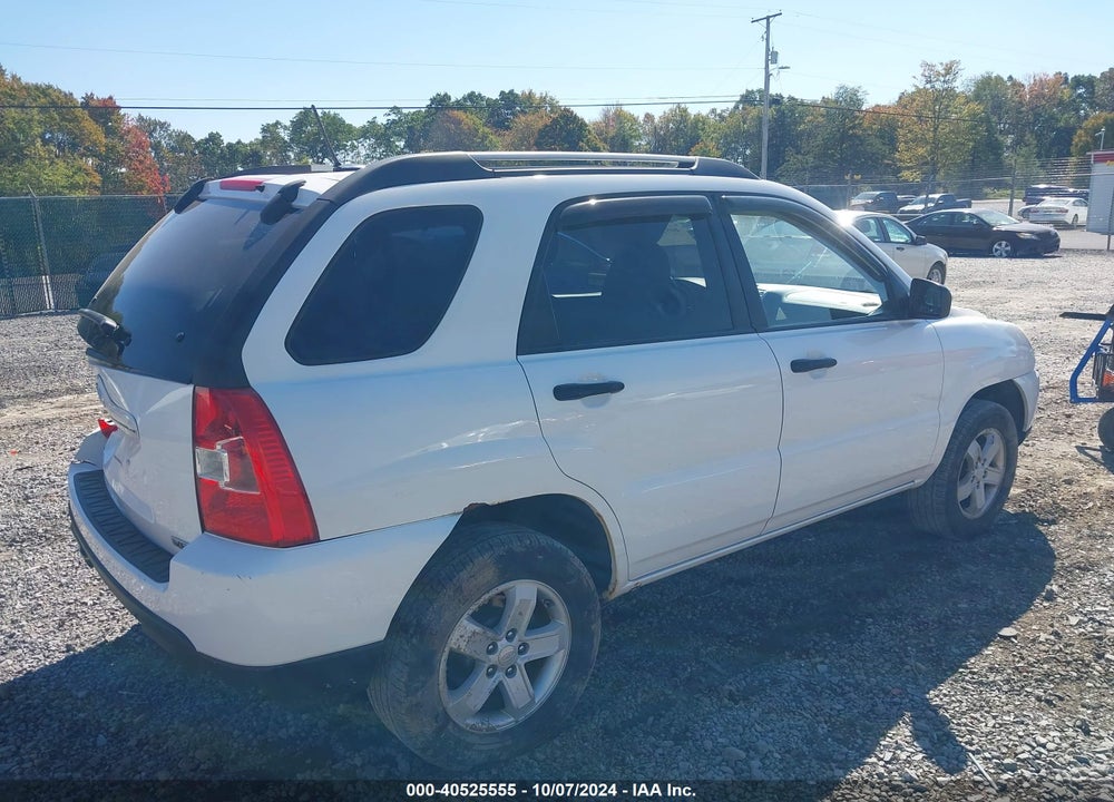 2009 KIA SPORTAGE LX V6 VIN: KNDJE723697592840