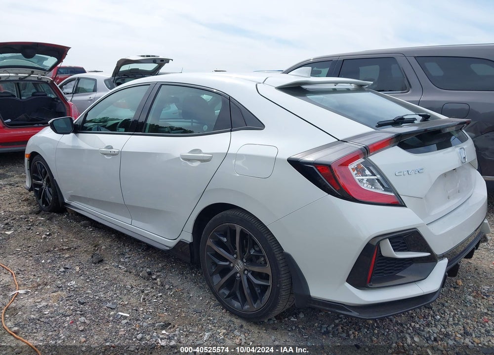 2020 HONDA CIVIC SPORT VIN: SHHFK7H47LU216825