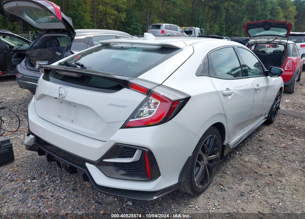 2020 HONDA CIVIC SPORT VIN: SHHFK7H47LU216825
