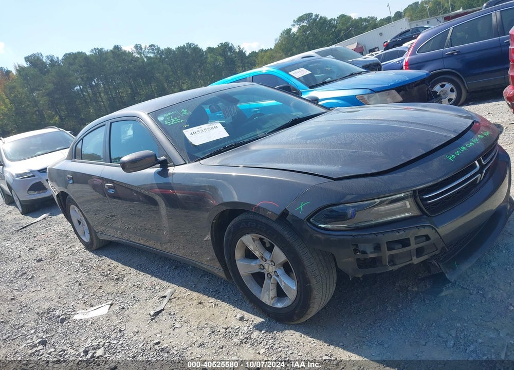 2015 DODGE CHARGER SE VIN: 2C3CDXBG6FH878660