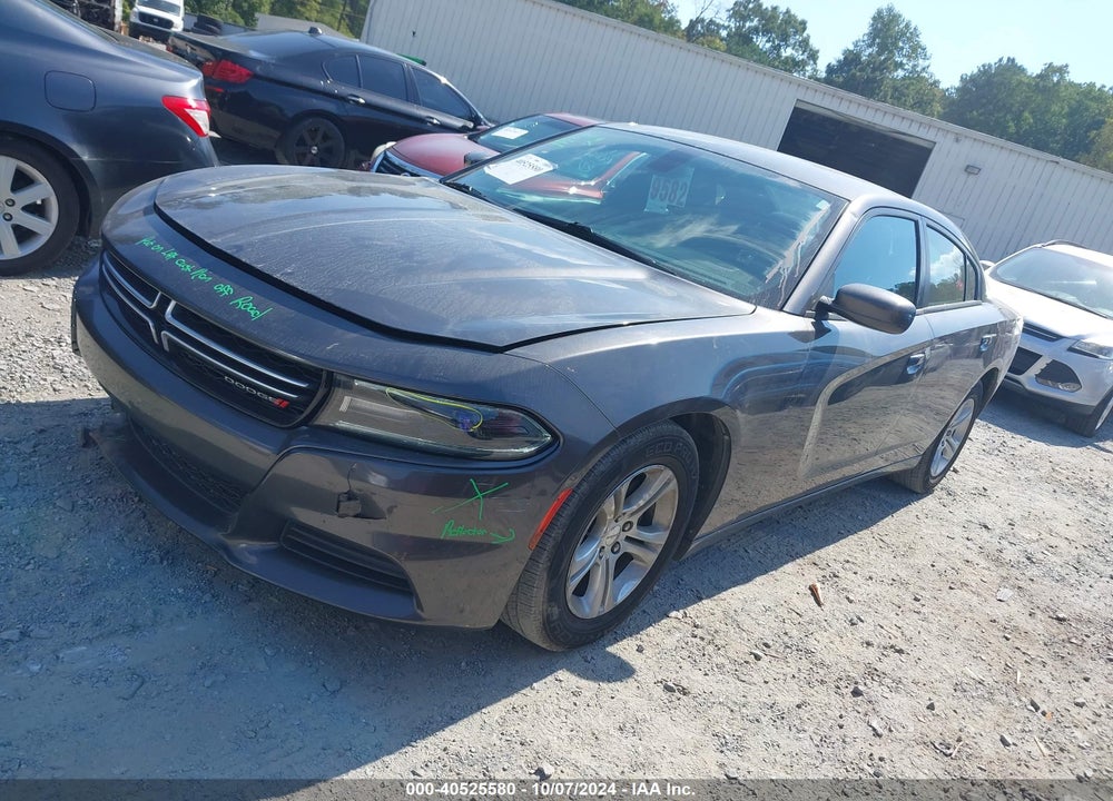 2015 DODGE CHARGER SE VIN: 2C3CDXBG6FH878660
