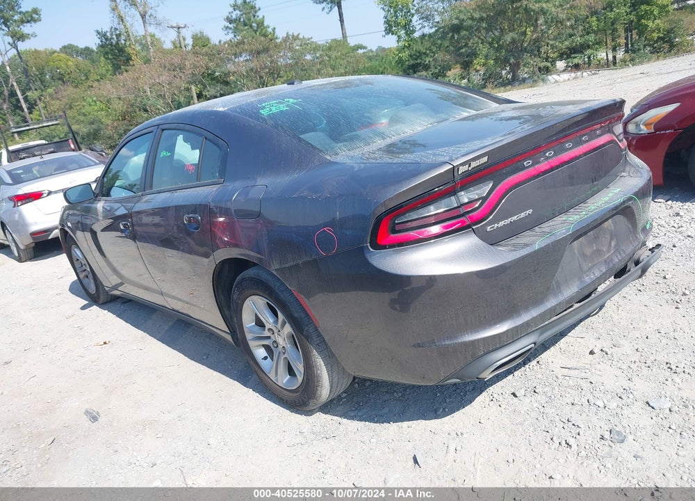 2015 DODGE CHARGER SE VIN: 2C3CDXBG6FH878660