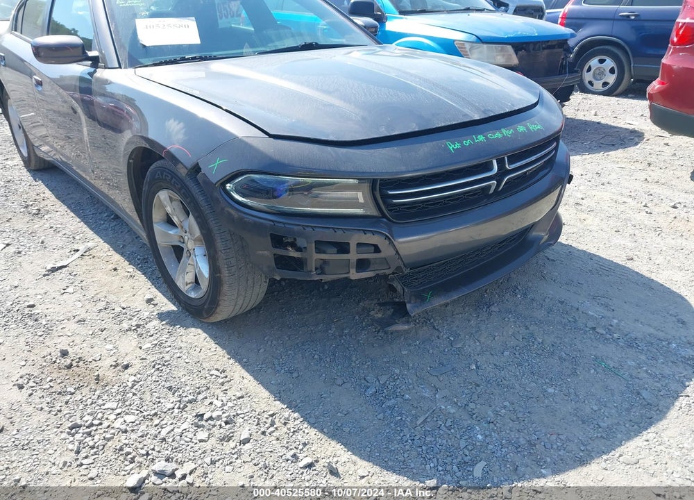 2015 DODGE CHARGER SE VIN: 2C3CDXBG6FH878660