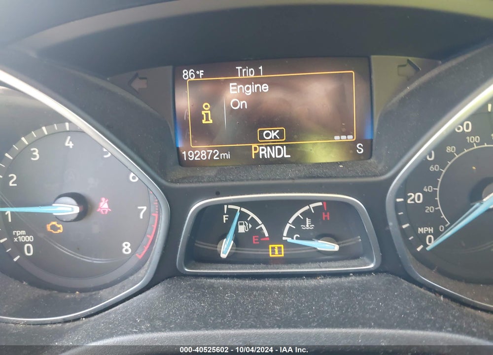 2017 FORD FOCUS SE VIN: 1FADP3F25HL322172