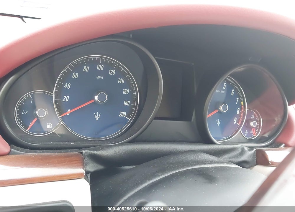 2015 MASERATI GRANTURISMO VIN: ZAM45MMA9F0151274