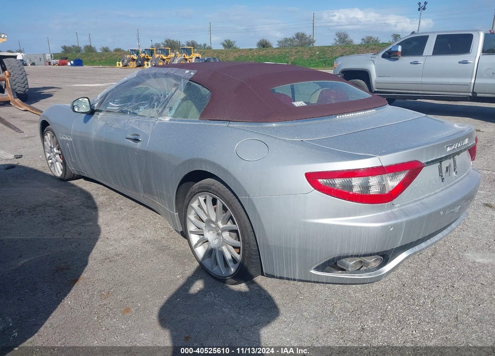 2015 MASERATI GRANTURISMO VIN: ZAM45MMA9F0151274