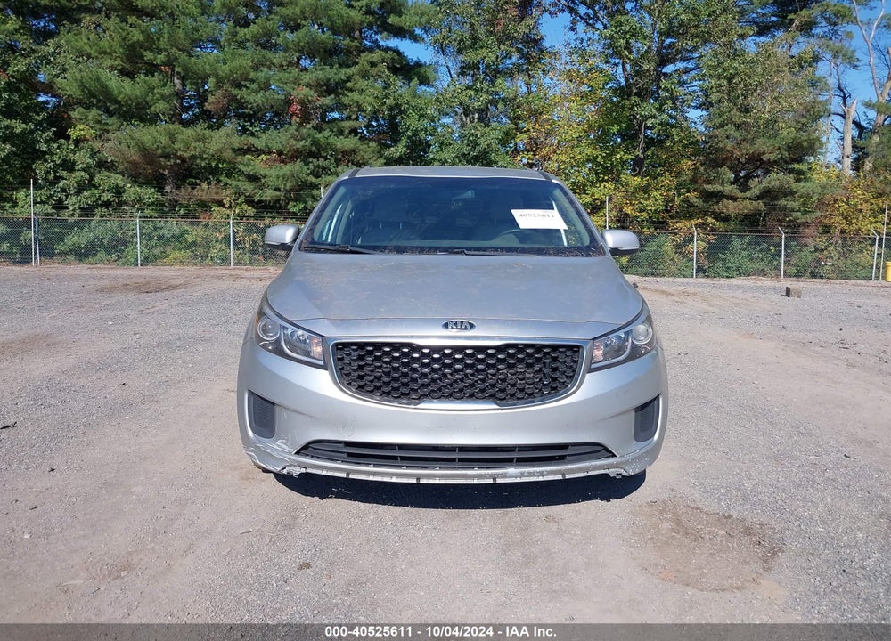 2016 KIA SEDONA LX VIN: KNDMB5C14G6133879