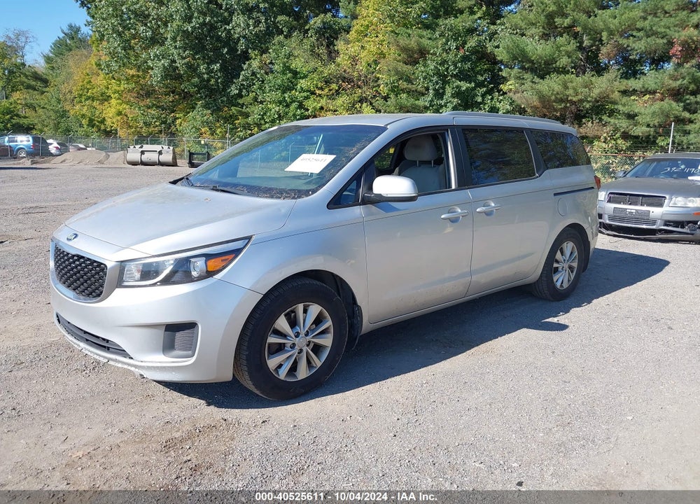 2016 KIA SEDONA LX VIN: KNDMB5C14G6133879