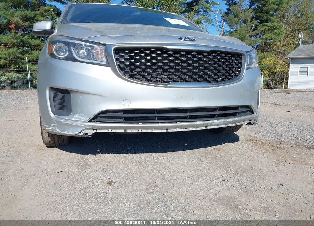 2016 KIA SEDONA LX VIN: KNDMB5C14G6133879