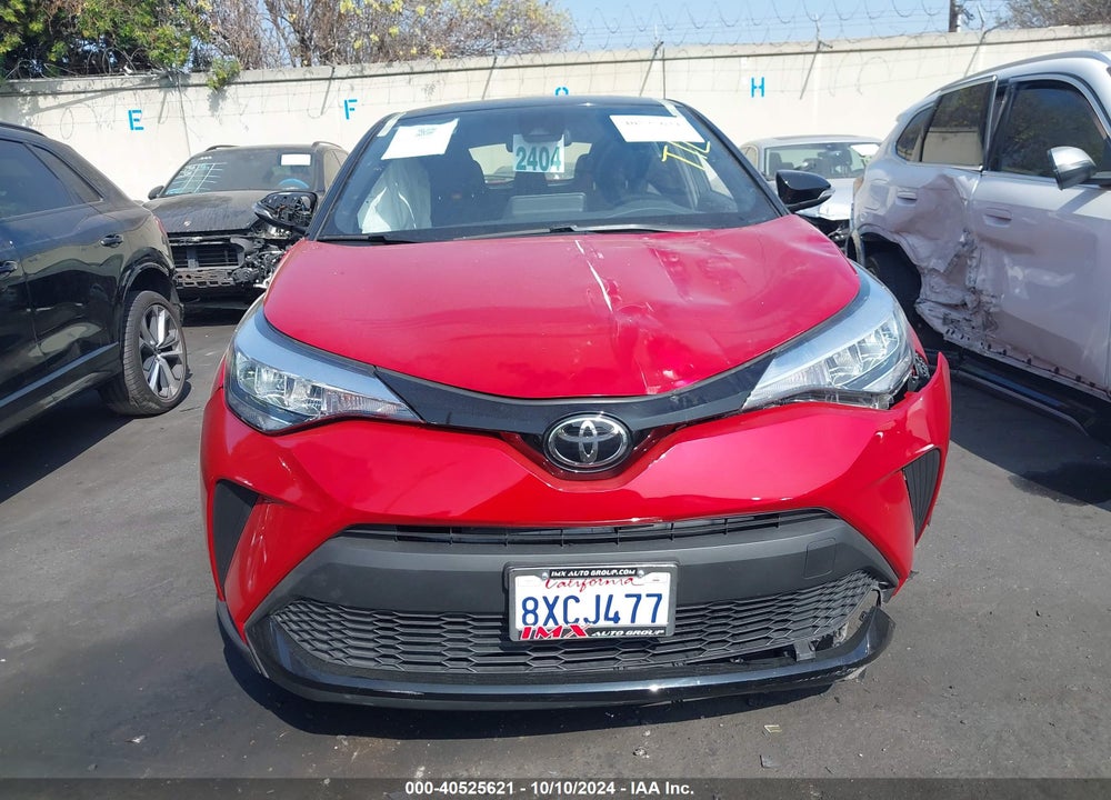 2021 TOYOTA C-HR NIGHTSHADE EDITION VIN: JTNKHMBX1M1125099