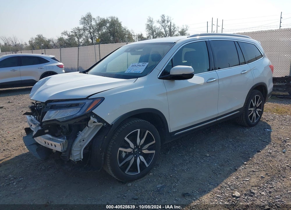 2022 HONDA PILOT AWD TOURING 7 PASSENGER VIN: 5FNYF6H66NB017066