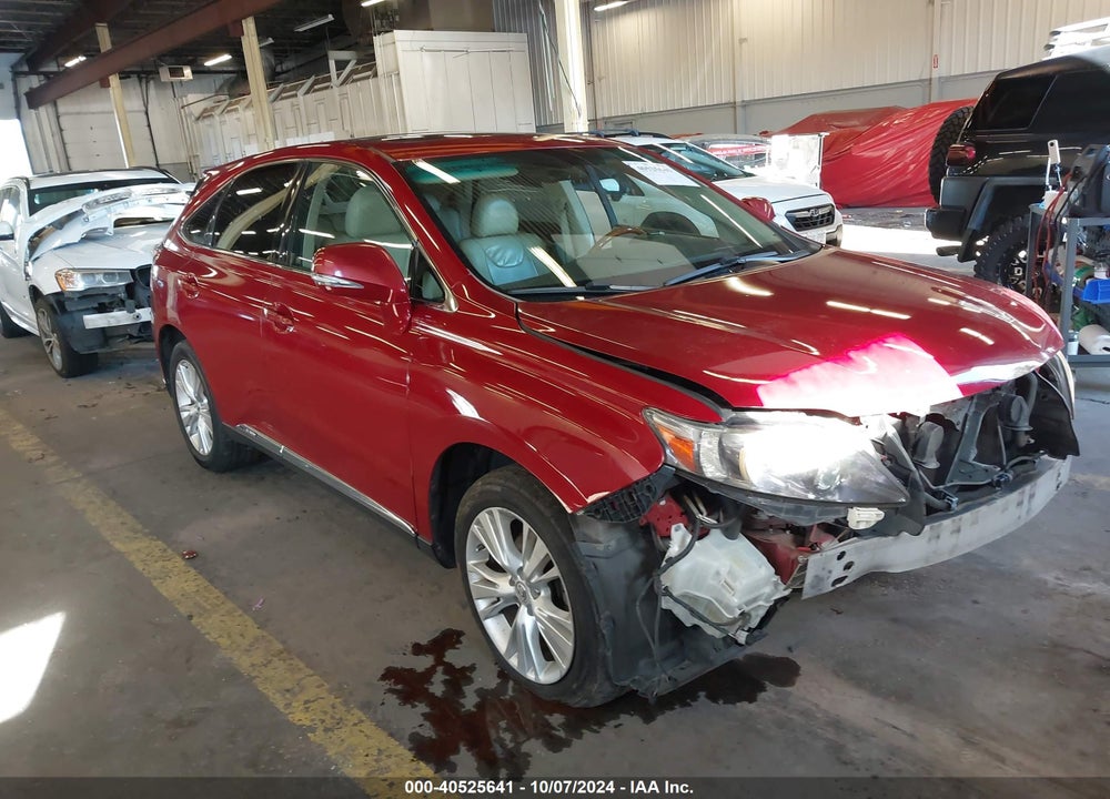 2010 LEXUS RX 450H VIN: JTJZB1BA2A2004339