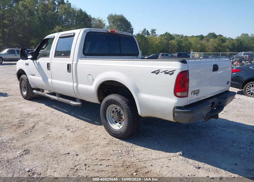 2004 FORD F-250 HARLEY-DAVIDSON/LARIAT/XL/XLT VIN: 1FTNW21P64EA42564