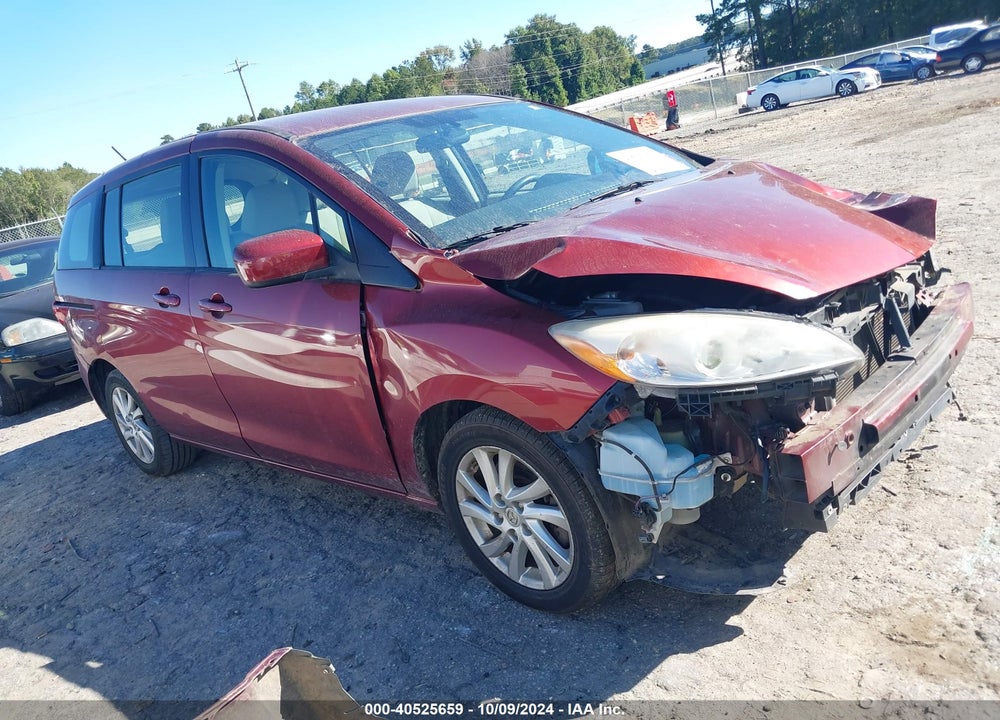 2012 MAZDA 5 SPORT VIN: JM1CW2BL5C0138135