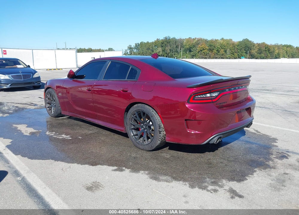 2019 DODGE CHARGER SCAT PACK RWD VIN: 2C3CDXGJ3KH721456