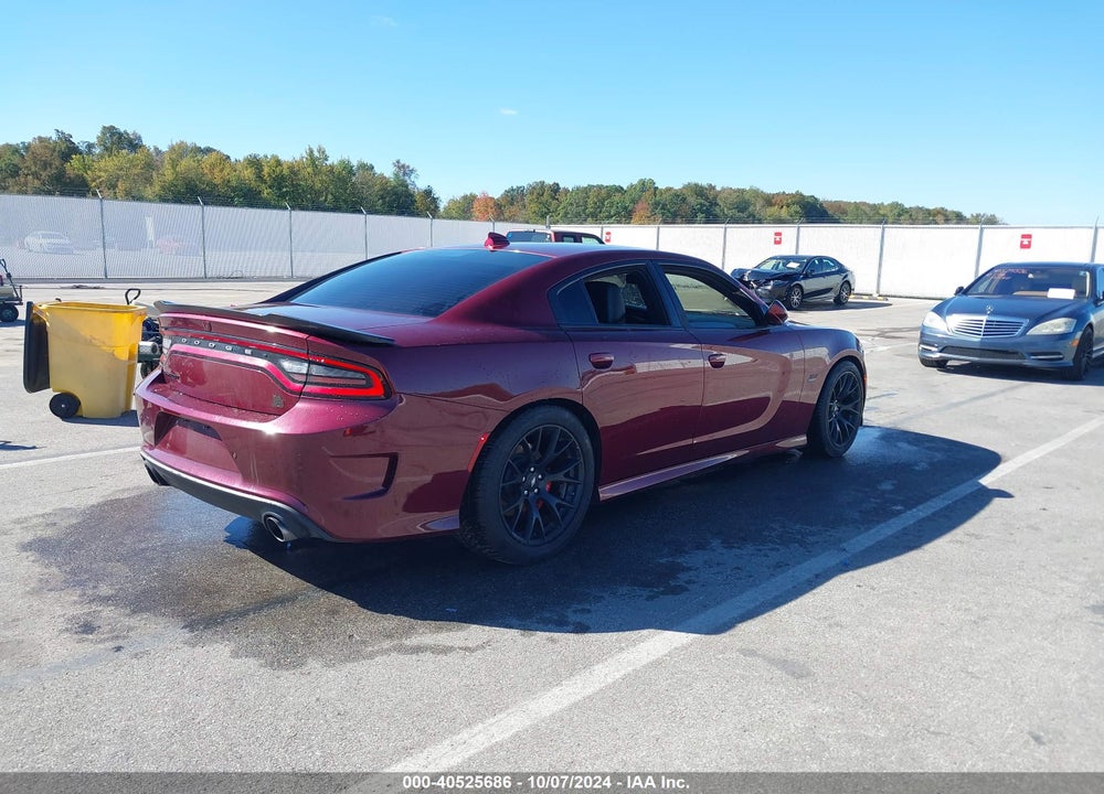 2019 DODGE CHARGER SCAT PACK RWD VIN: 2C3CDXGJ3KH721456