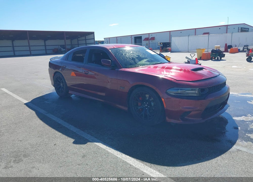 2019 DODGE CHARGER SCAT PACK RWD VIN: 2C3CDXGJ3KH721456