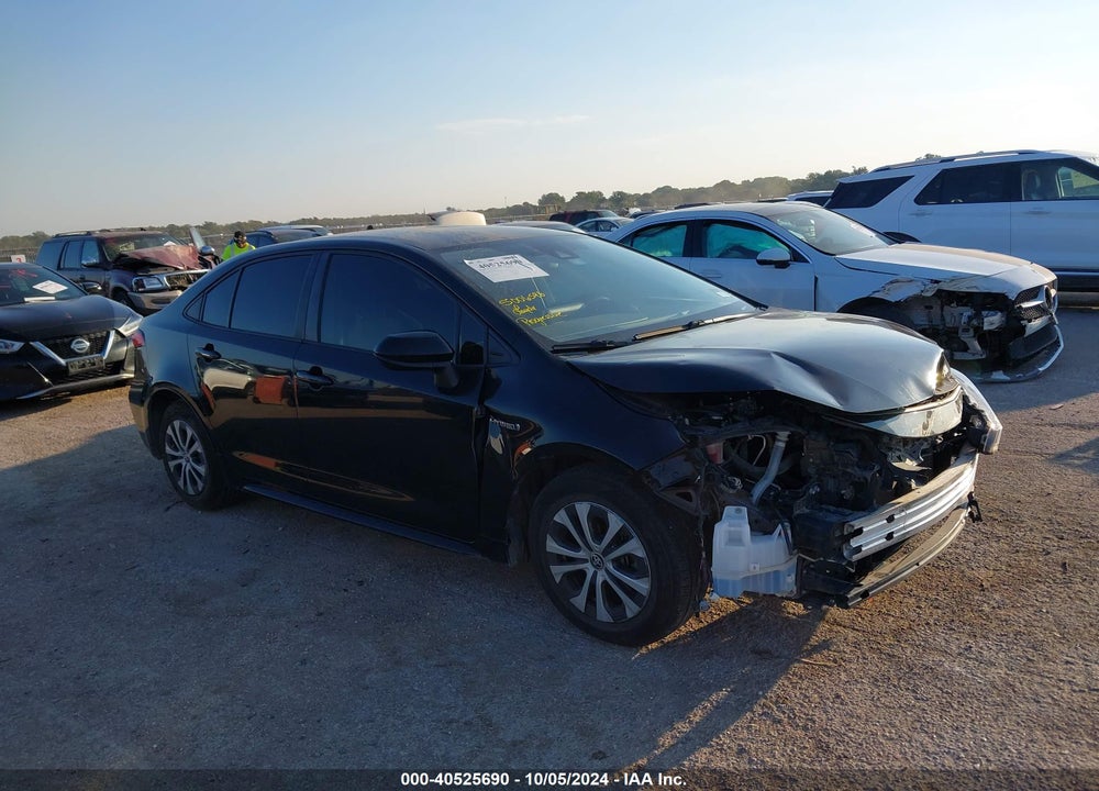 2021 TOYOTA COROLLA HYBRID LE VIN: JTDEAMDE2MJ005541