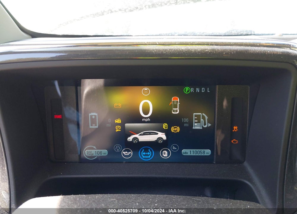2012 CHEVROLET VOLT VIN: 1G1RB6E49CU112608