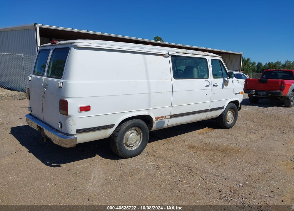 1995 GMC VANDURA G2500 VIN: 1GTEG25Z4SF520433