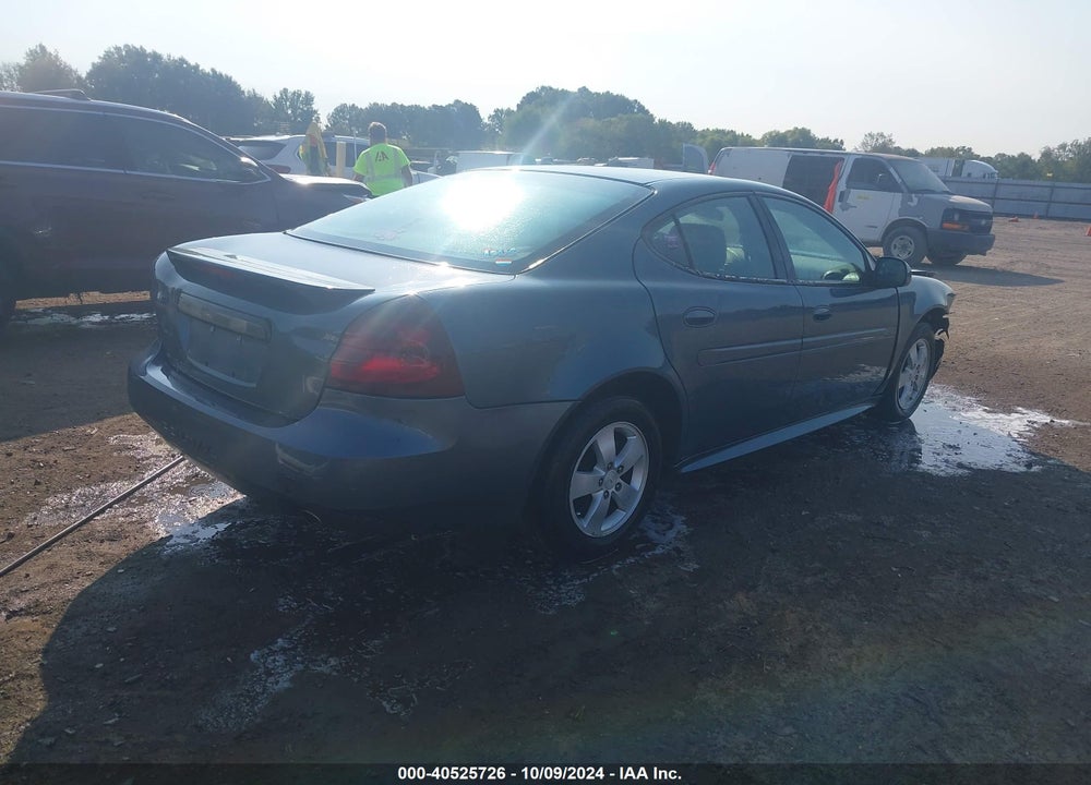 2006 PONTIAC GRAND PRIX VIN: 2G2WP582761312309